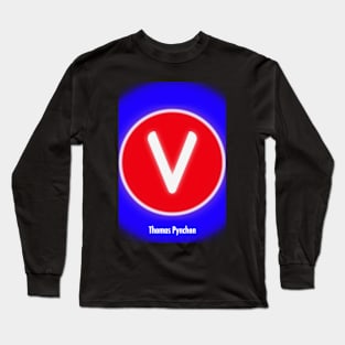 V - Thomas Pynchon Long Sleeve T-Shirt